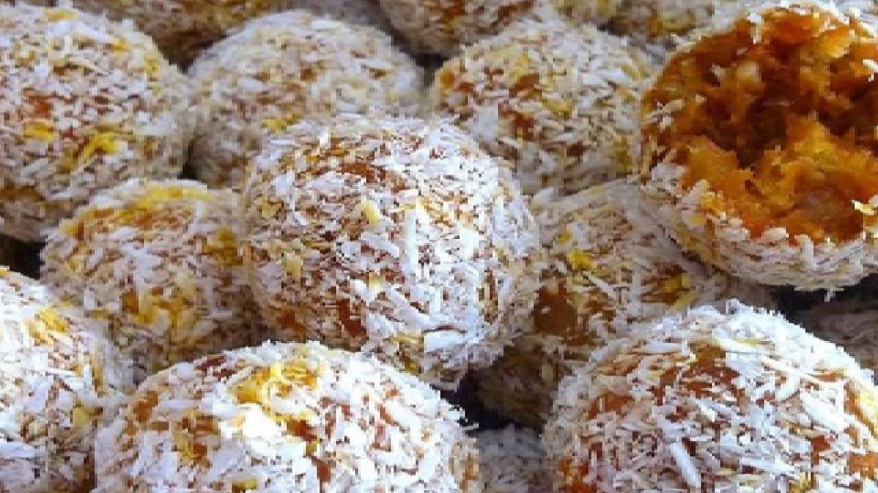 Lokum Gibi Bir Lezzet! İşte Pratik Bisküvili Havuçlu Top Tarifi