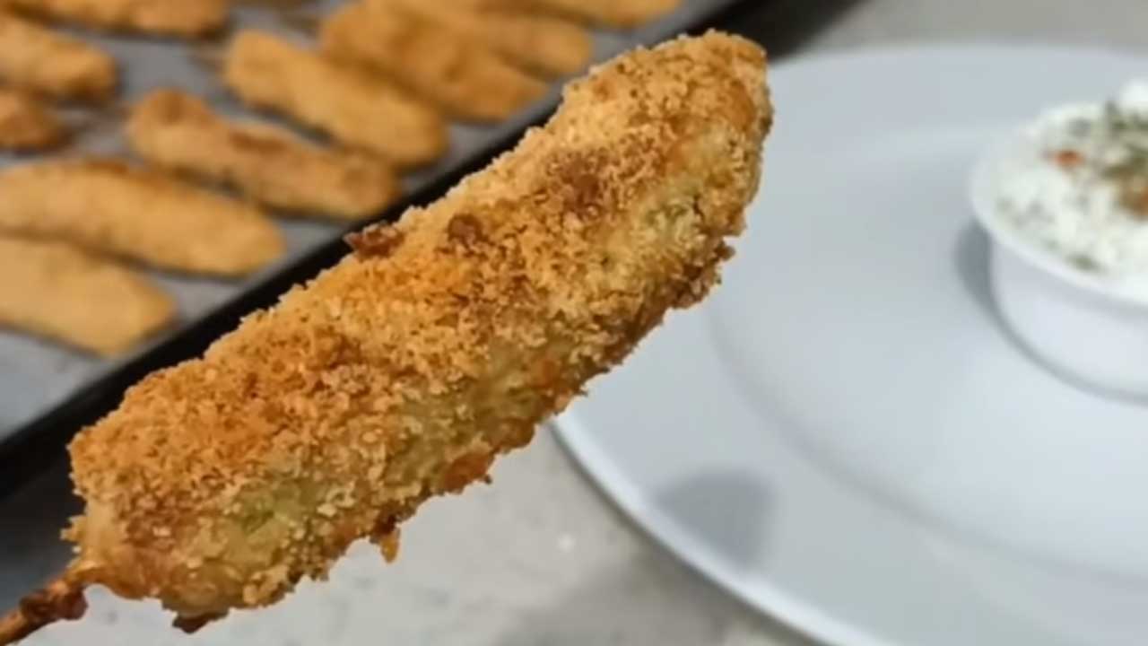 Kabağı mutlaka böyle deneyin❗ Dakikalar içinde hazırlanan lezzetli çıtır kabak