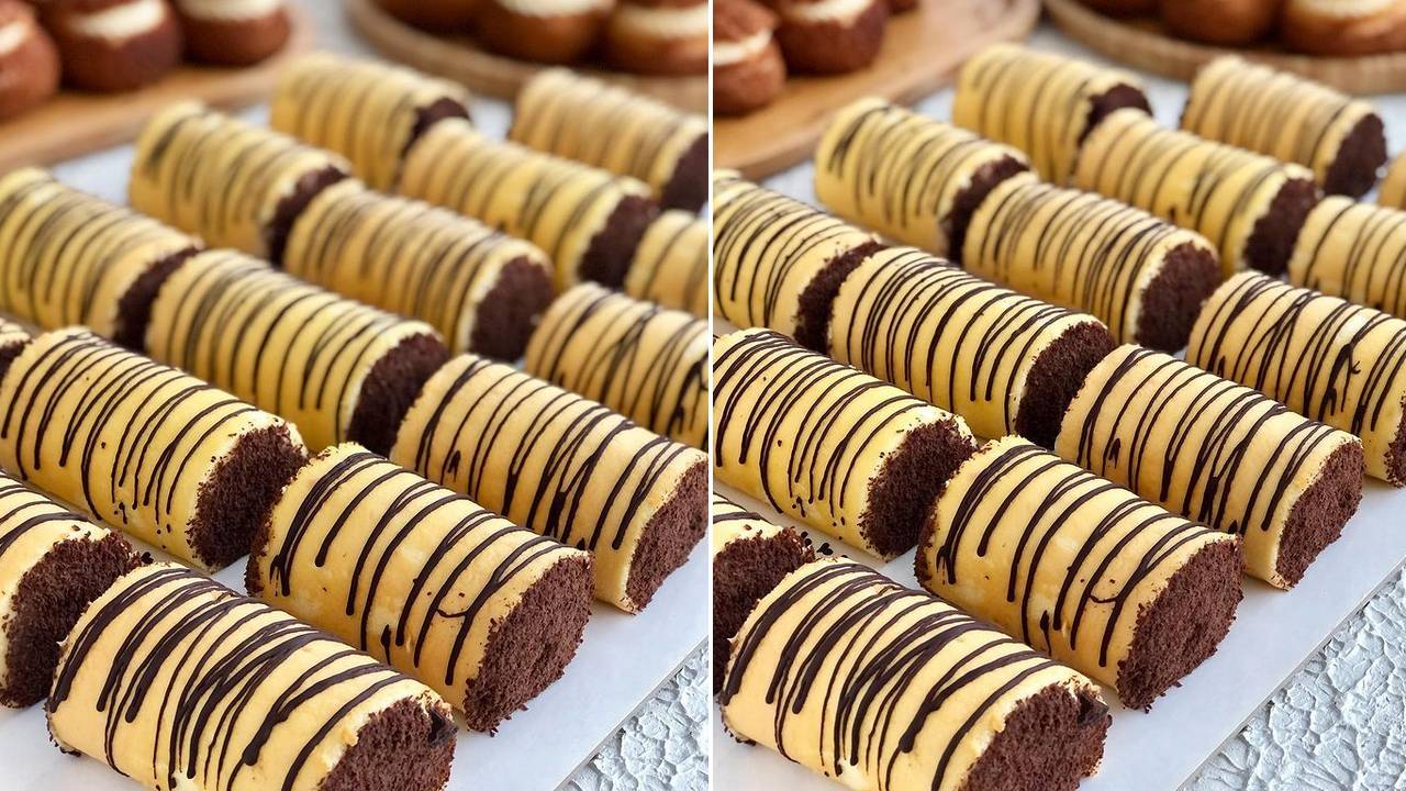 Bu pasta pastanedeki muzlu rulo pastanın dişli rakibi!