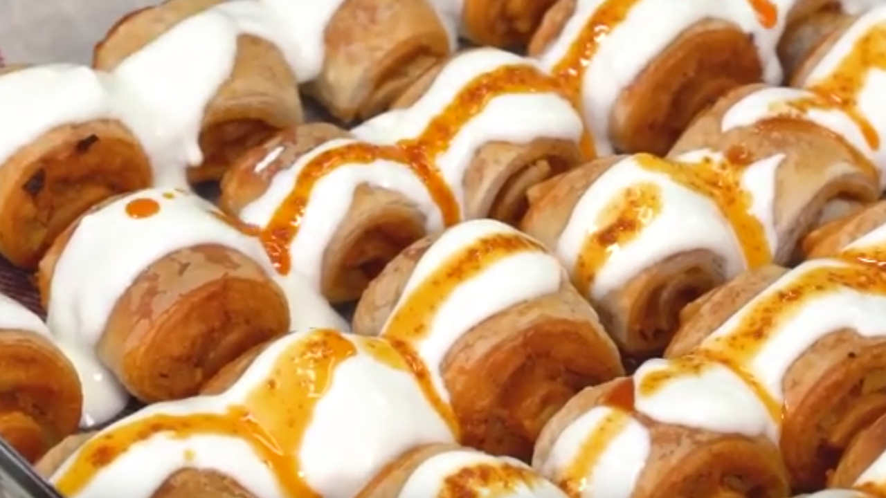 Orjinalinin tadını unutturur! Adım adım milföyden mantı tarifi